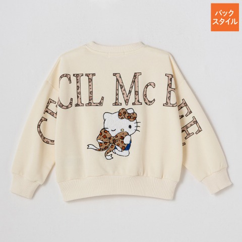 キッズ　トレーナー（120・130cm・CECIL McBEE×サンリオキャラクターズ）