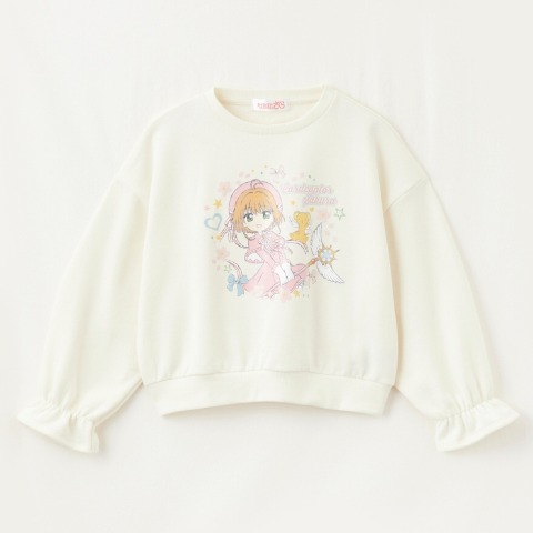 キッズ　裏毛プルオーバー（110～130cm・カードキャプターさくら）