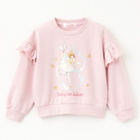 キッズ　裏毛プルオーバー（110～130cm・カードキャプターさくら）