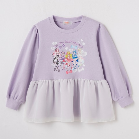 キッズ　トレーナー（110・120cm・キミとアイドルプリキュア♪）