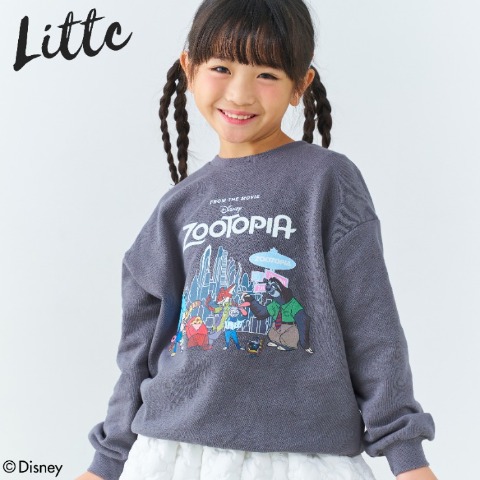 キッズ　トレーナー（110・120cm・LITTC/LINK@/Disney）