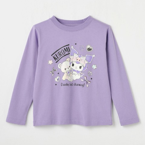 キッズ　長袖Tシャツ（120・130cm・クロミ/ヘビロテ）