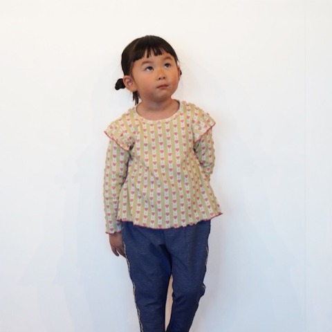 キッズ　ロングTシャツ（110・120cm・ヘビロテ/airi）