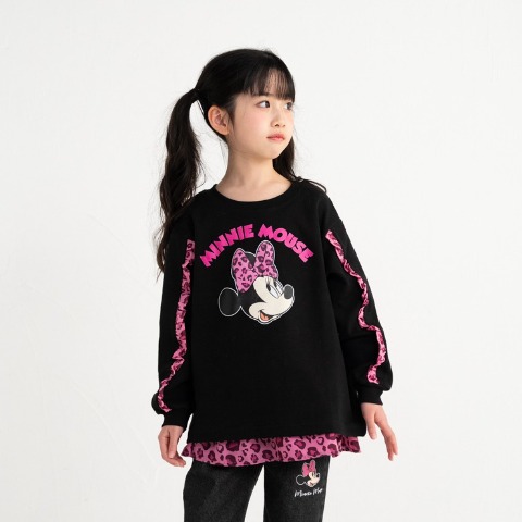 キッズ　長袖Tシャツ（110・120cm・CHOACHOAmini/Disney）