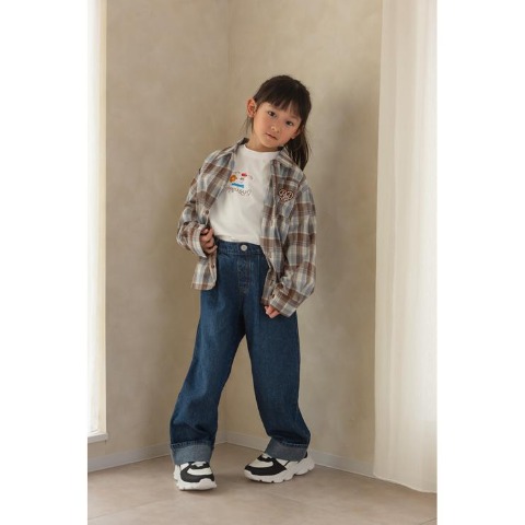 キッズ　シャツ（110～130cm・yumi）