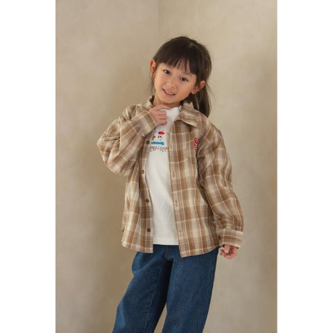 キッズ　シャツ（110～130cm・yumi）