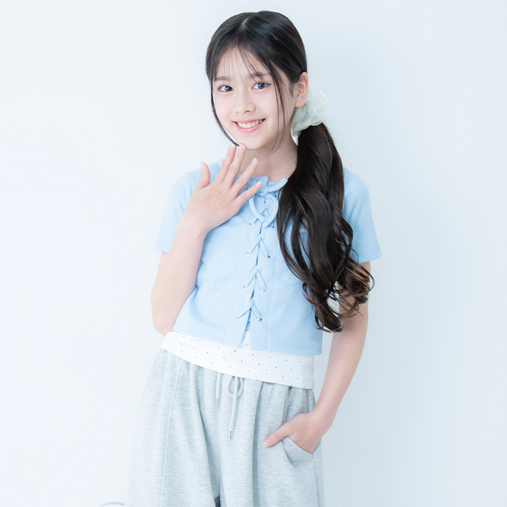 キッズ タンクトップ+Tシャツ（130cm・Lily Chuu mini) | しまむら