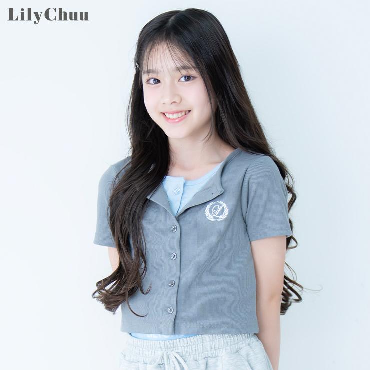 キッズ タンクトップ+カーディガン（130cm・Lily Chuu mini