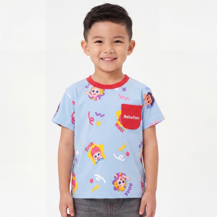 キッズ 半袖Tシャツ（110～130cm・Bebefin） | しまむら | しまむらパーク