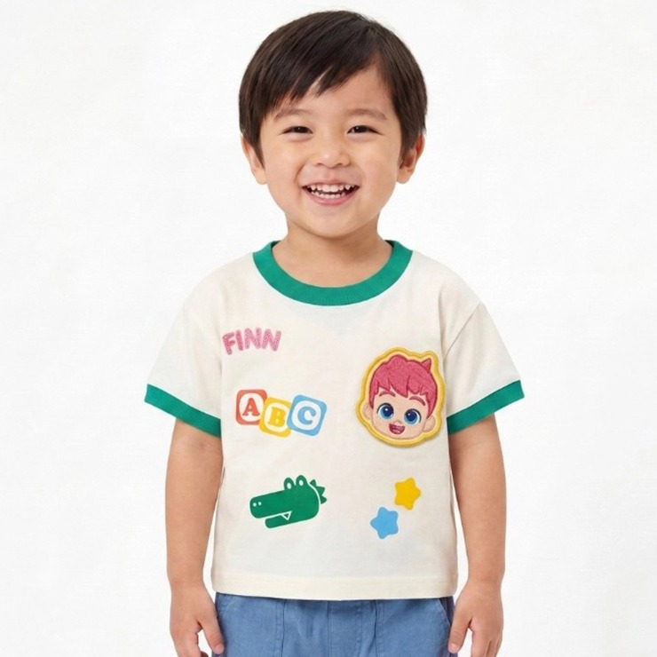 キッズ 半袖Tシャツ（110～130cm・Bebefin） | しまむら | しまむらパーク