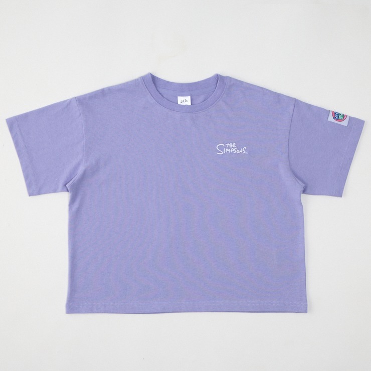 キッズ Tシャツ (110～130cm・LITTC・LINK＠・MINT/シンプソンズ
