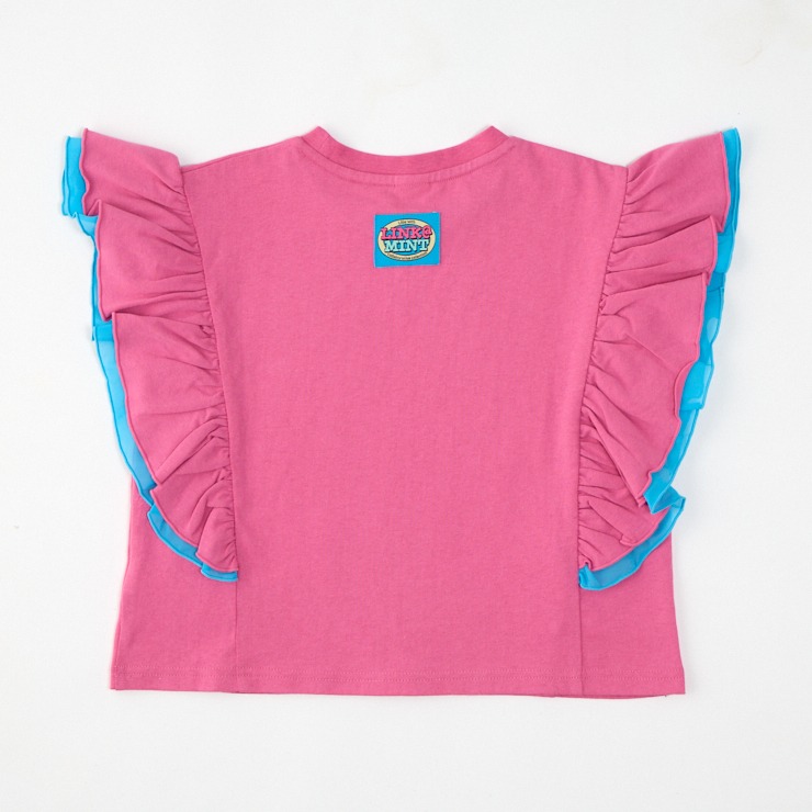 キッズ Tシャツ (110～130cm・LITTC・LINK＠・MINT/シンプソンズ