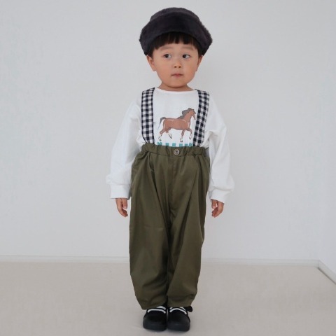 キッズ　サス付きパンツ（110～130cm）