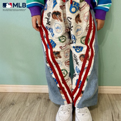 キッズ　ロングパンツ（110cm～130cm・MLB/チマジロ）