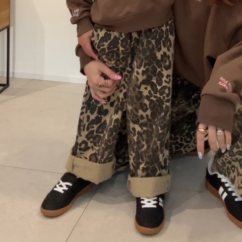 キッズ　ロングパンツ(110～130cm・saori)