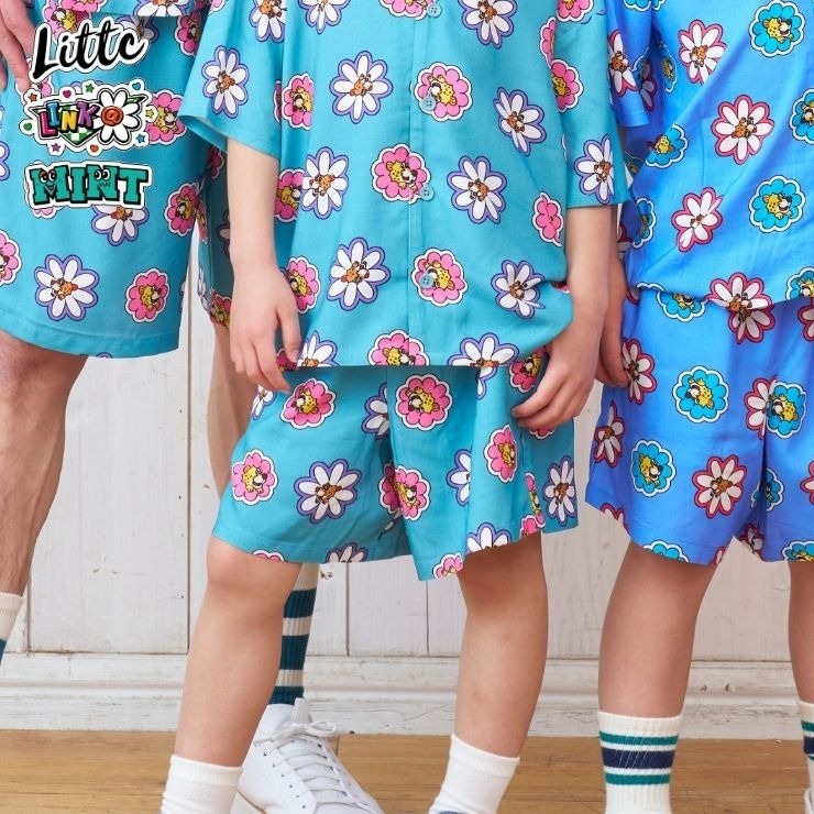キッズ パンツ (110～130cm・LITTC・LINK＠・MINT) | しまむら