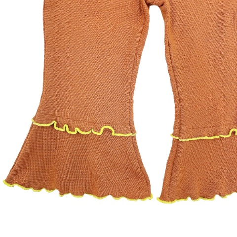 キッズ　airiメローフレアパンツ　（110～120cm　JUO）