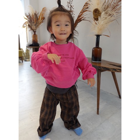 キッズ　ロングパンツ（110cm～130cm・miyu）