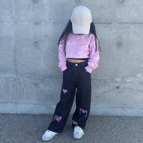 キッズ　ロングパンツ（110cm～130cm・Barbie）