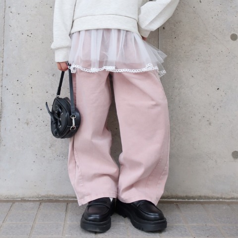 キッズ　カーブパンツ（120･130cm･RELA.)