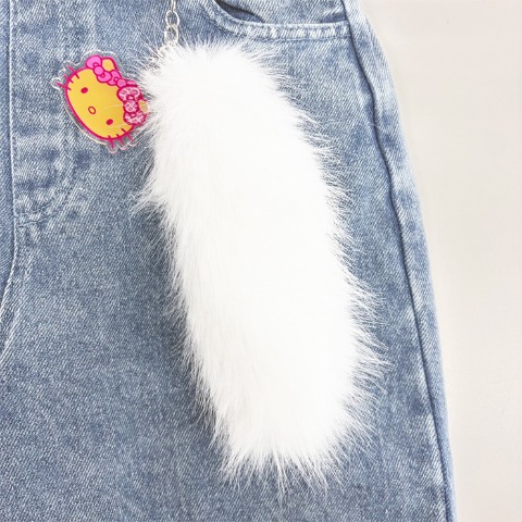 キッズ　ロングパンツ　(120･130cm・ハローキティ）