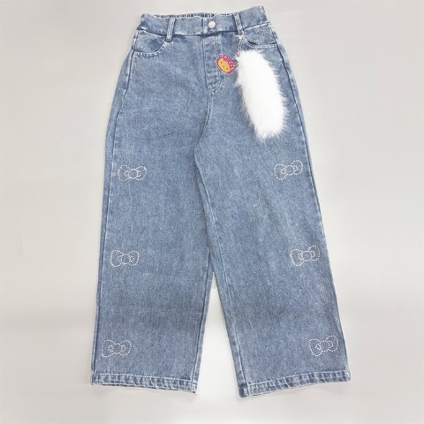 キッズ　ロングパンツ　(120･130cm・ハローキティ）