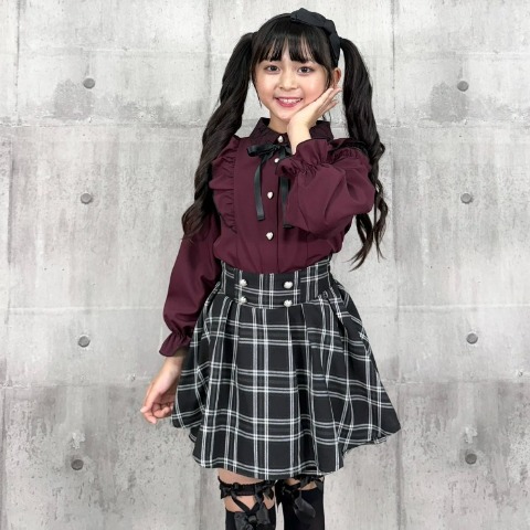 キッズ　スカートパンツ　（LovelyTency・110～130㎝）