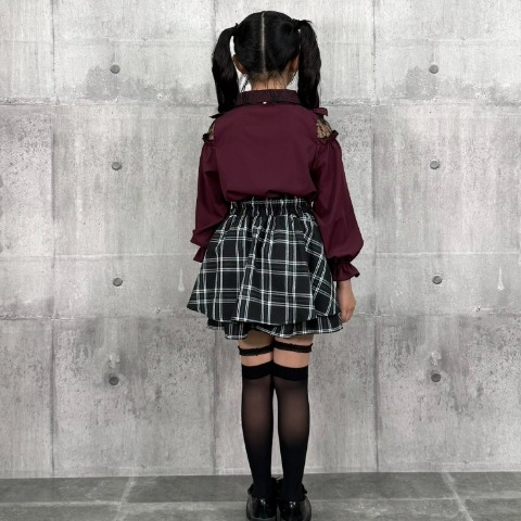 キッズ　スカートパンツ　（LovelyTency・110～130㎝）