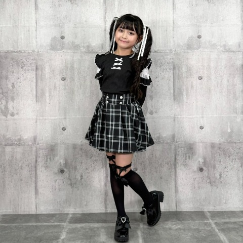 キッズ　スカートパンツ　（LovelyTency・110～130㎝）