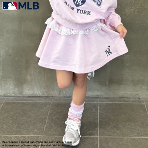 キッズ　スカート（110cm～130cm・MLB/anna）