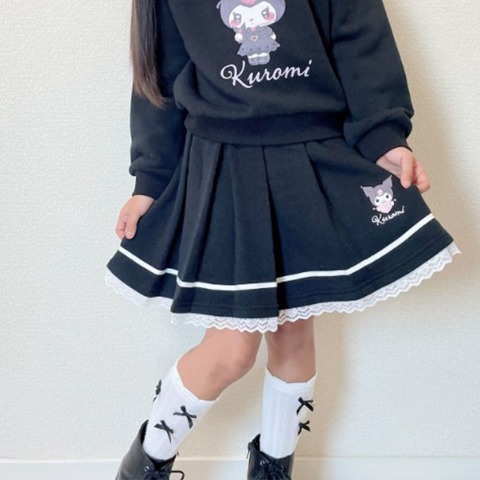 キッズ　スカート（110cm～130cm・クロミ）
