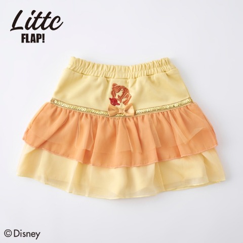 キッズ　スカート（110cm~130㎝・LITTC FLAP!/Disney）