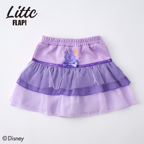 キッズ　スカート（110cm~130㎝・LITTC FLAP!/Disney）