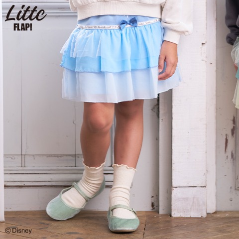 キッズ　スカート（110cm~130㎝・LITTC FLAP!/Disney）