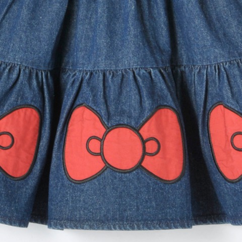 キッズ　スカート（110cm～130cm・LITTC FLAP!/サンリオキャラクターズ）