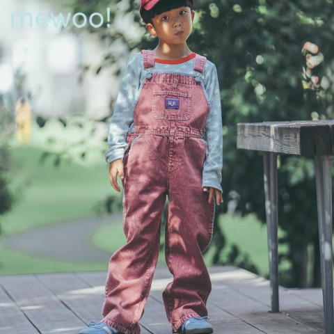 キッズ　オーバーオール（110～130㎝・mewoo!）