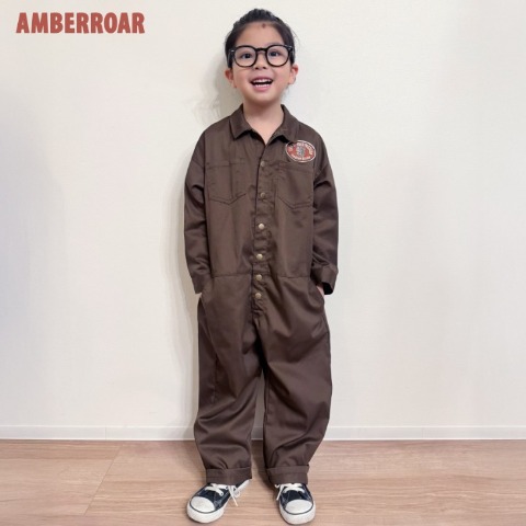 キッズ　つなぎ（110～130cm・AMBERROAR）