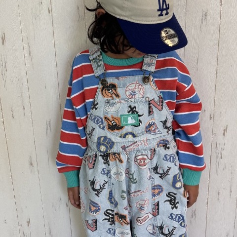 キッズ　サロペット（110cm～130cm・MLB/チマジロ）