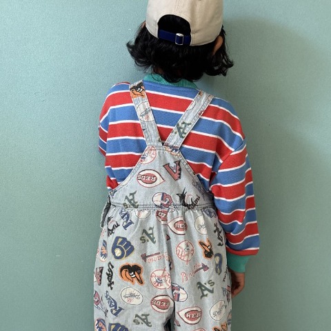 キッズ　サロペット（110cm～130cm・MLB/チマジロ）