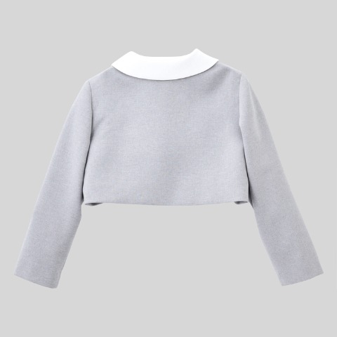 キッズ　ボレロ＋ジャンパースカート+リボン　3点セット（110～130cm・キッズフォーマル）