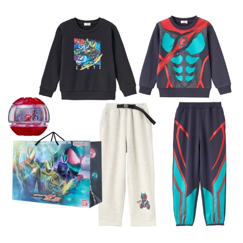 キッズ　福袋　5点セット（110～130cm・仮面ライダー）