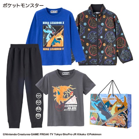 キッズ　ハッピーバック　4点セット（120・130cm・ポケットモンスター）