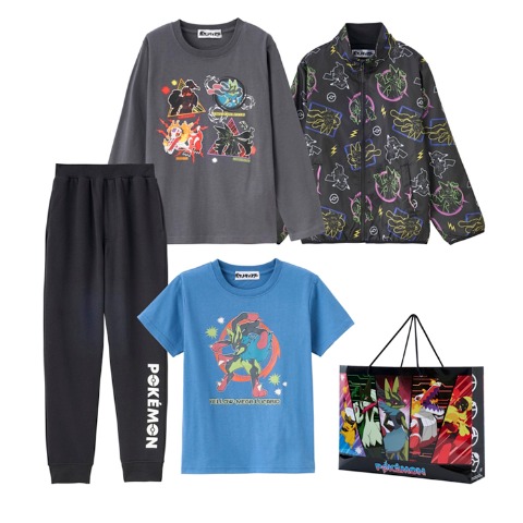 キッズ　ハッピーバック　4点セット（120・130cm・ポケットモンスター）