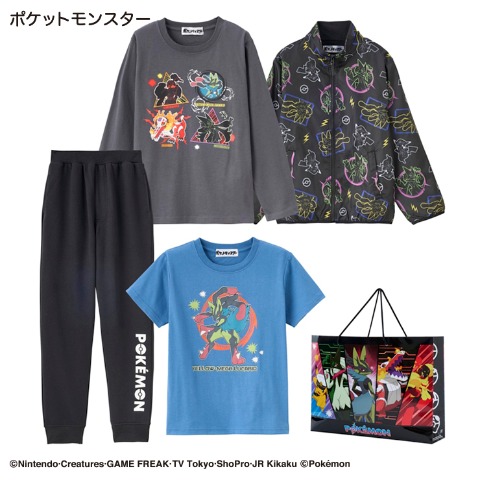 キッズ　ハッピーバック　4点セット（120・130cm・ポケットモンスター）