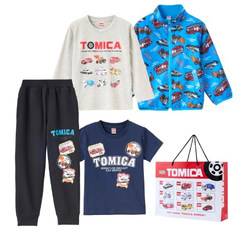 キッズ　ハッピーバック　4点セット（110・120cm・トミカ）