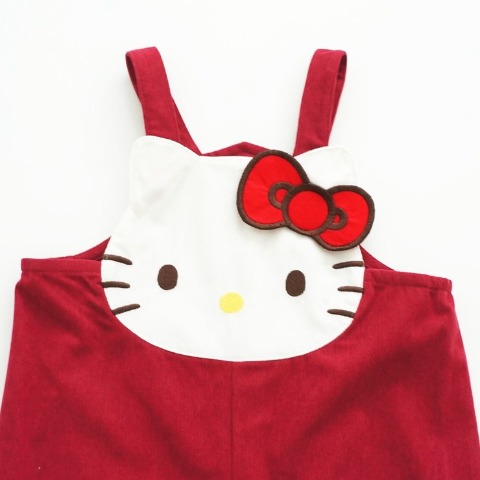 キッズ　サロペット　（110cm・ハローキティ）