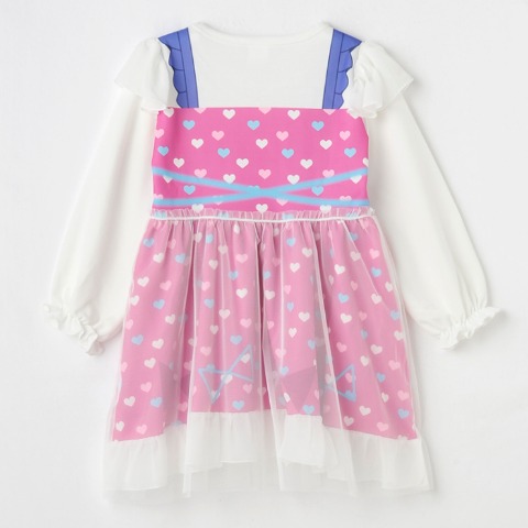 キッズ　ワンピース（110～130cm・ひみつのアイプリ）