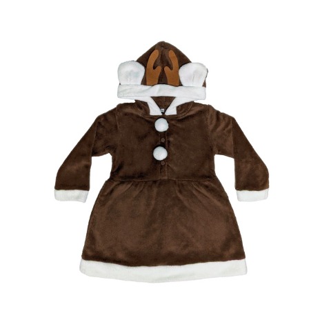 キッズ　トナカイワンピース（110～130㎝）