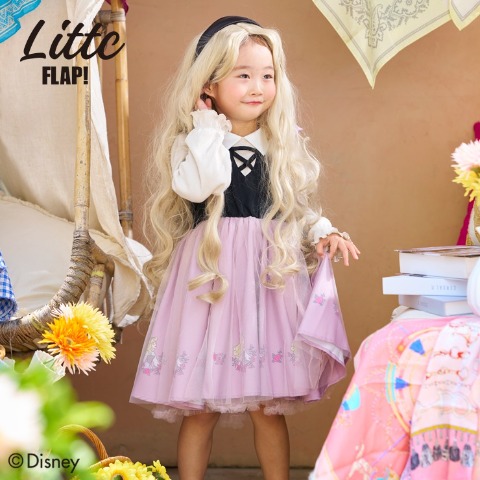 キッズ　ワンピース（110cm～130cm・LITTC FLAP!/Disney）