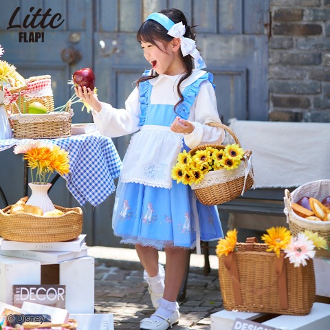 キッズ　ワンピース（110cm～130cm・LITTC FLAP!/Disney）